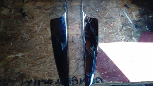 Harley davison fork mounted wind deflectors