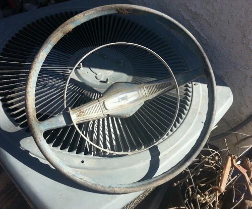 1958 biscayne bel air steering wheel chevy 58 del ray nomad 348