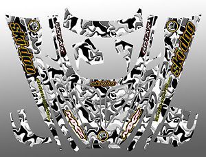 Sled Wrap Snowmobile Decals Graphics fits Ski-doo MXZ 1995 - 1999, US $180.00, image 2