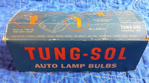 Nos new old stock original box of 1094 tung sol 12v lamps antique auto