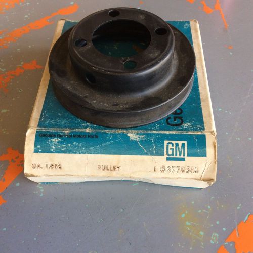 Nos gm corvair blower fan pulley 3779583