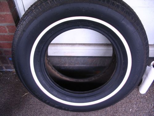 Tire, all american, never used, p215/75/r14, wsw, (1), radial