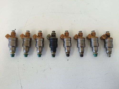 Ford 4.6 5.0 5.4 mustang gt / f-150 19 lb # pound orange top fuel injectors oem
