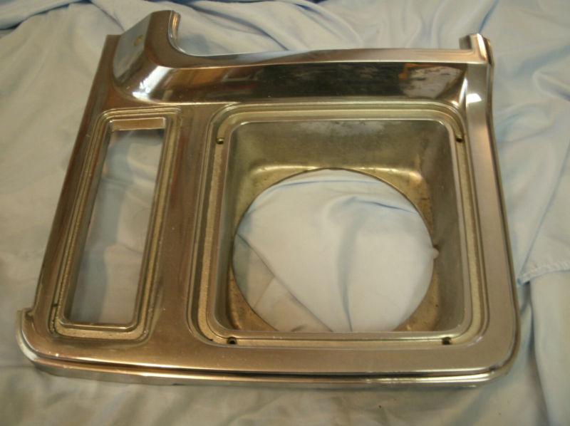 1979 CHEVY GMC TRUCK LH CHROME HEADLIGHT BEZEL TRIM 74 75 76 77 78 80 SILVERADO, US $9.99, image 2