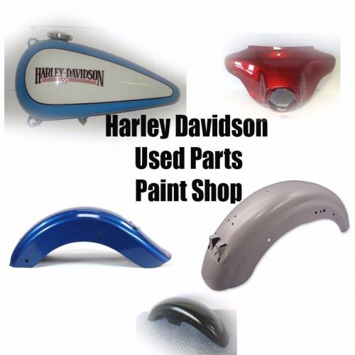Used harley davidson gas fuel tank fenders flstf fatboy