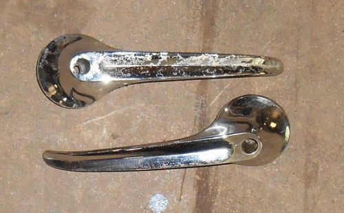 72-78 pinto bobcat monarch mustang ii ford pair interior door handle