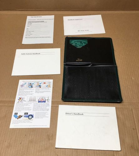 Jaguar xj series rare oem owners manual book &amp; case wallet set jjm18021200