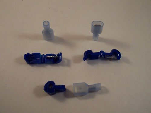 Blue t-tap connectors - 16-14 gauge - pkg/10