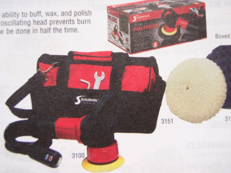 Polisher boat rv car dual action wax buff compound polish 658-3100/51/52 sale 