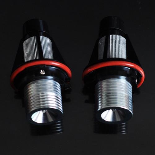 E39/e53/e60/e61/e64/67 ultra bright 7000k 3w white led angel eye halo bulb pair