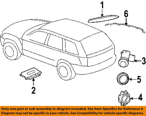 Mopar oem 4806229aa electrical-isolator