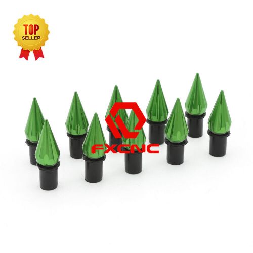 10PCS M5 Universal Motorcycle Windscreen Windshield CNC Bolts Screw Nut Green, US $8.59, image 6