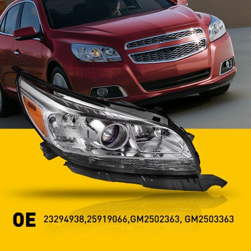 Fit 2013-2015 Chevy Malibu LT LTZ Passenger Side Projector Headlight Replacement, US $90.99, image 20