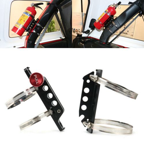 Aluminum Roll Bar Fire Extinguisher Mount Holder For Jeep Wrangler JK UTV SU, US $27.99, image 7