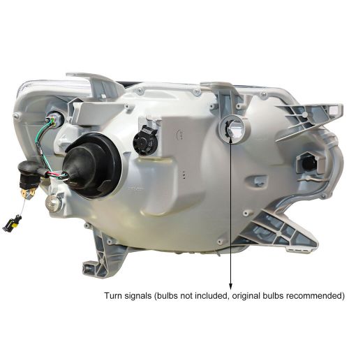 Pair For Toyota Tacoma 2012-2015 Halogen Projector Headlights Front Lamps LH &RH, US $169.03, image 2