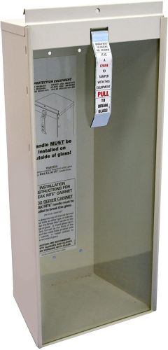 Kidde fire extinguisher cabinet 5lb surface mount, for 5 pound 5 pound, beige