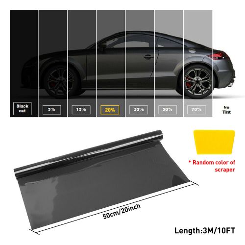 20% VLT Feet Car Home Office Glass Uncut Roll Window Tint Film Super insulation, US $11.99, image 9