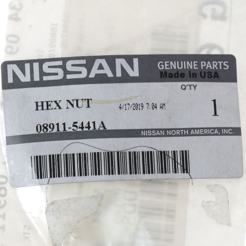 NEW OEM Nissan 2003-2008 350Z Steering Tie Rod Nut 08911-5441A, US $11.43, image 3