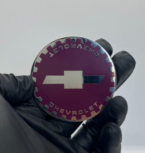 Zenith Chevy Gear 2.25 Metal Chip Emblem In Chrome and Gold (Set of 4), US $85.00, image 17