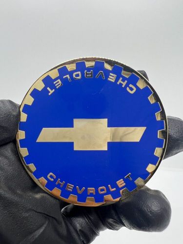 Zenith Chevy Gear 2.25 Metal Chip Emblem In Chrome and Gold (Set of 4), US $85.00, image 26