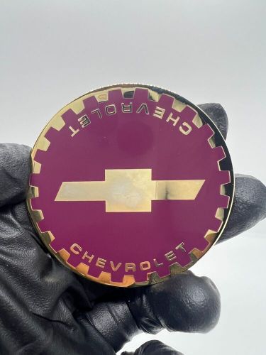 Zenith Chevy Gear 2.25 Metal Chip Emblem In Chrome and Gold (Set of 4), US $85.00, image 32
