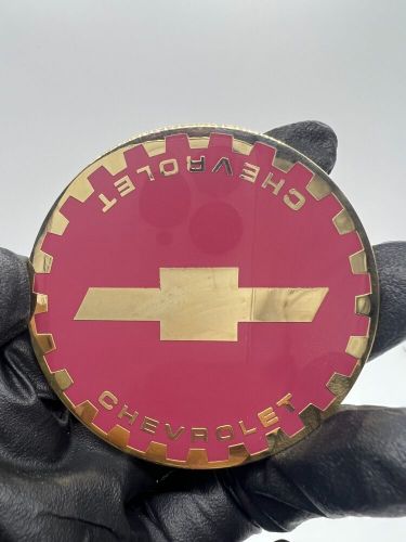 Zenith Chevy Gear 2.25 Metal Chip Emblem In Chrome and Gold (Set of 4), US $85.00, image 36