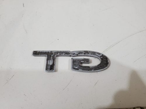 Toyota Corolla AE110 AE111 OEM GT Trunk Badge Emblem Chrome OEM RARE, US $70.00, image 3