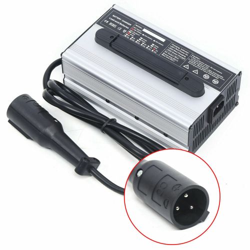 48V Battery Charger For Club Car 15 AMP Golf Cart 48 Volt Round 3 Pin Plug New, US $100.02, image 8
