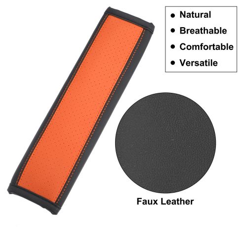 TWO Car Faux Leather Seat Belt Shoulder Pad Safety Strap Neck Mat Universal, US $19.49, image 7