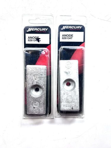 -NEW- Mercury 826134T , Marine Outboard Aluminum Anode - 2 Pack, US $19.99, image 3