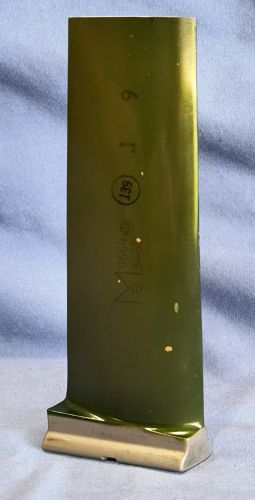 Jet Engine Turbine Blade 5" NOS Aviation Fan Compressor, US $9.95, image 5