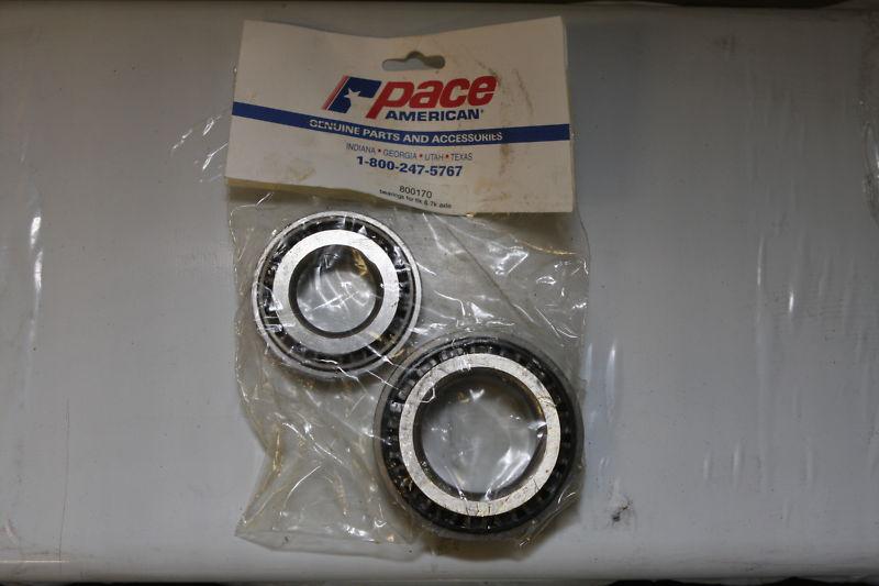 Lot of pace american 800170 wheel bearings w/ race