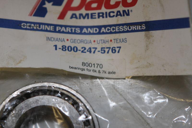 Lot of Pace American 800170 Wheel Bearings w/ Race, US $45.00, image 2