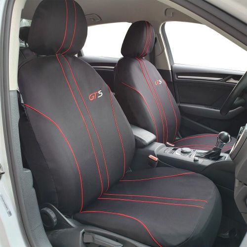 For Subaru Ascent 2019-2024 Car Seat Covers Full Set Black Poly Cotton 9PCS, US $57.99, image 2