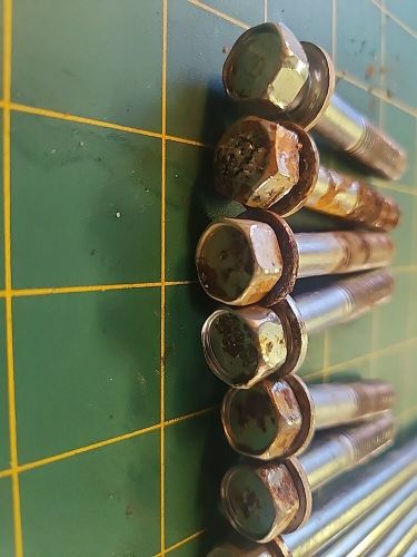 Yamaha Gp1200R Gp 1300r XR1800 XLT XL 1200 Exhaust Manifold Bolts Set #XLT135*, US $20.00, image 2