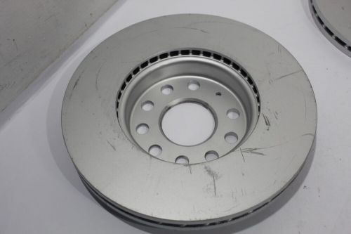 Vw jetta 1k mk5 pair front brake discs 288x25mm new genuine 5q0615301h