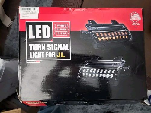 New LED Fender Turn Signal Light for Jeep JL JT Original LED Turn Signal, US $65.56, image 4