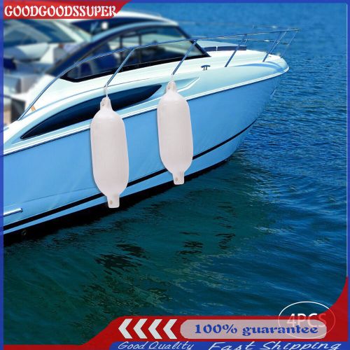 4 Ribbed Marine 5.5" X 20" Boat Fender Bumper Dock Shield Protection w/Air Pump, US $21.28, image 6