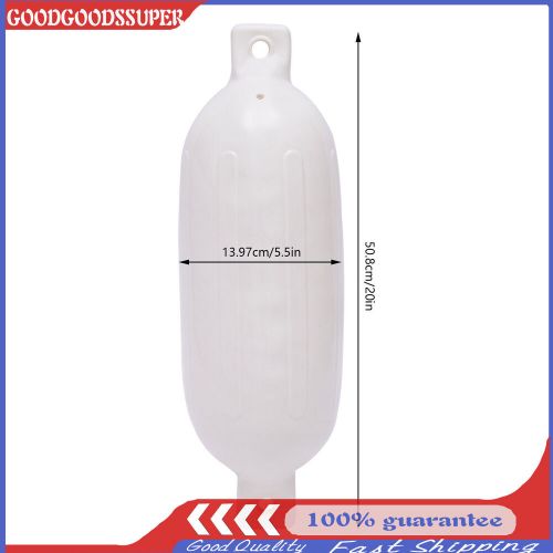 4 Ribbed Marine 5.5" X 20" Boat Fender Bumper Dock Shield Protection w/Air Pump, US $21.28, image 12
