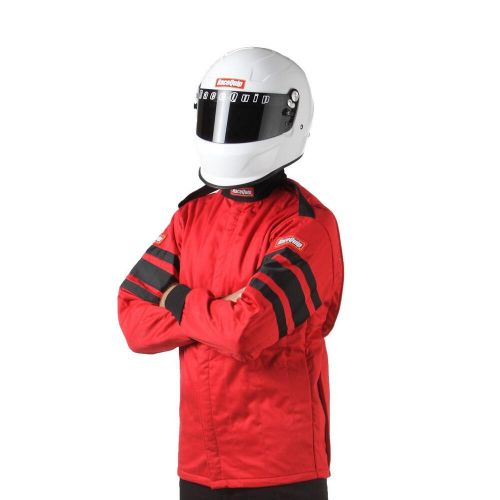 RaceQuip 121013RQP 121 Series Fire Suit Jacket, SFI-5, Red, L, US $179.95, image 3