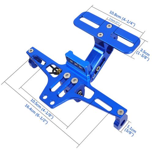 LED Rear License Plate Mount Holder For Suzuki GSXR600/750/1000 SV650 SV1000, US $29.09, image 11