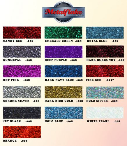 CANDY RED METAL FLAKE 120g - 4oz FLAKES CUSTOM PAINT METALFLAKE 0.008", AU $56.00, image 2