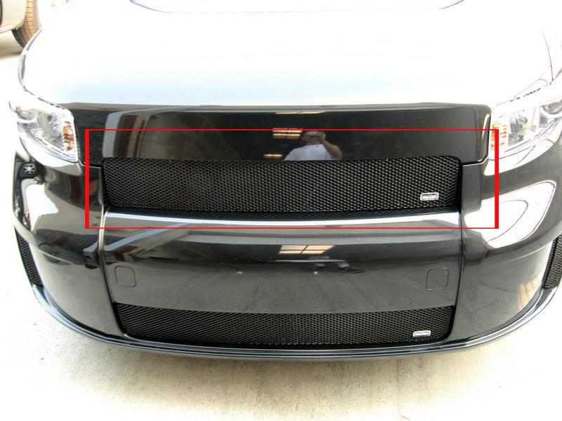 2008-2010 scion xb grillcraft upper black grille 1 pc grill toy1852b
