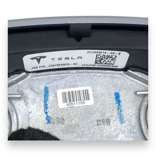 2017-2023 Tesla Model 3 Y Black leather 3 spoke steering wheel OEM 1490214-00-B, US $119.00, image 3