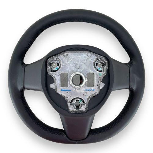 2017-2023 Tesla Model 3 Y Black leather 3 spoke steering wheel OEM 1490214-00-B, US $119.00, image 5