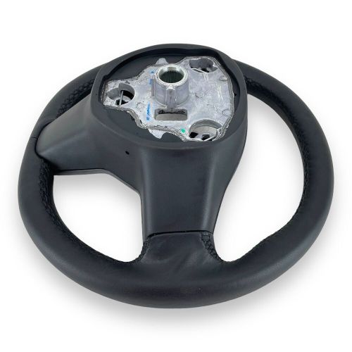 2017-2023 Tesla Model 3 Y Black leather 3 spoke steering wheel OEM 1490214-00-B, US $119.00, image 7