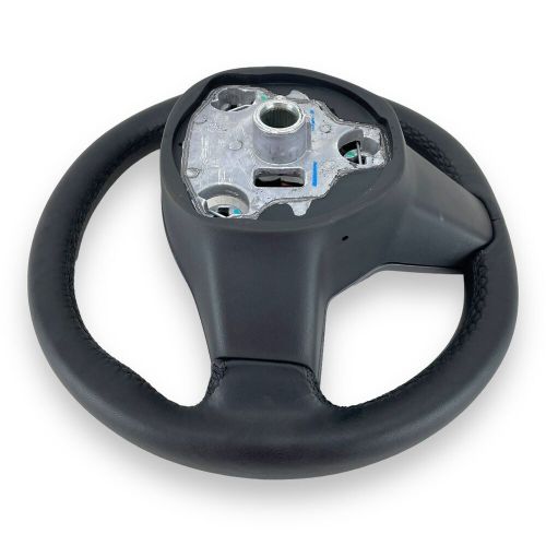 2017-2023 Tesla Model 3 Y Black leather 3 spoke steering wheel OEM 1490214-00-B, US $119.00, image 9