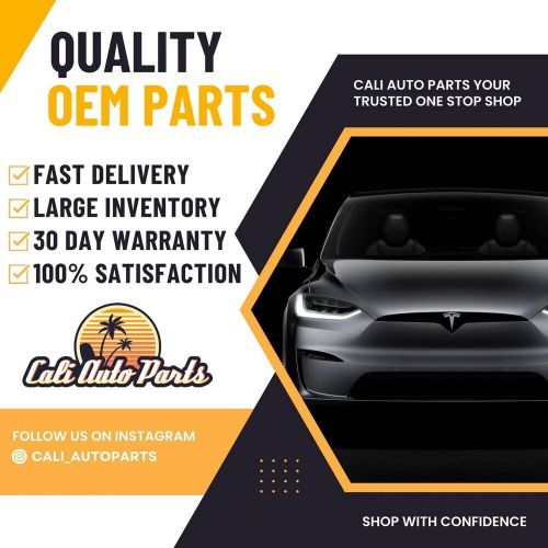 2017-2023 Tesla Model 3 Y Black leather 3 spoke steering wheel OEM 1490214-00-B, US $119.00, image 11