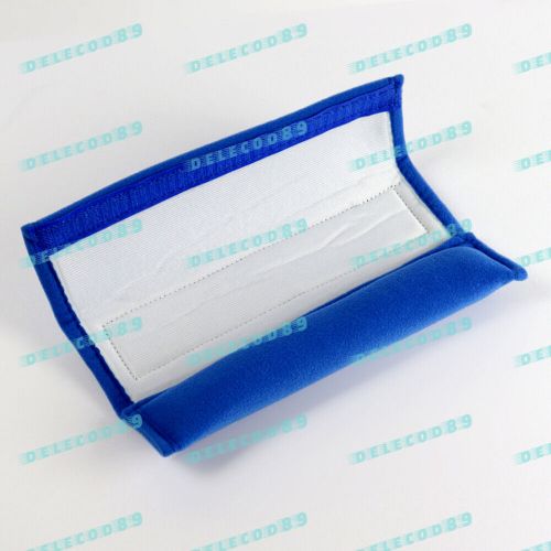 Blue Initial D FUJIWARA Tofu Soft Cotton Embroidery Seat Belt Cover Shoulder Pad, US $14.14, image 5