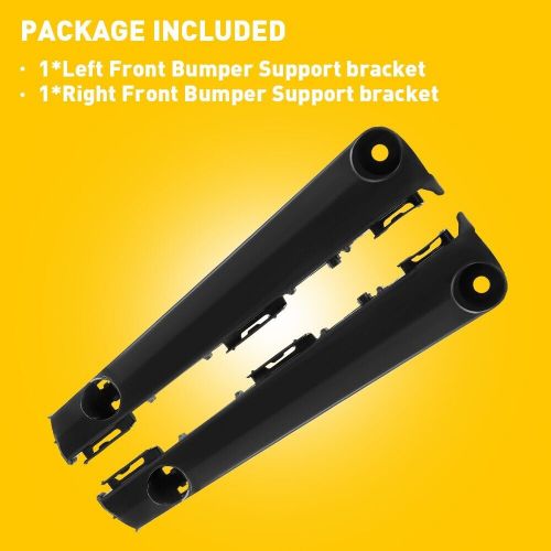 Front bumper bracket driver cover passenger &amp; for side 2012-2014 camry toyota